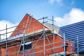 Maison française en cours de rénovation énergétique d'ampleur